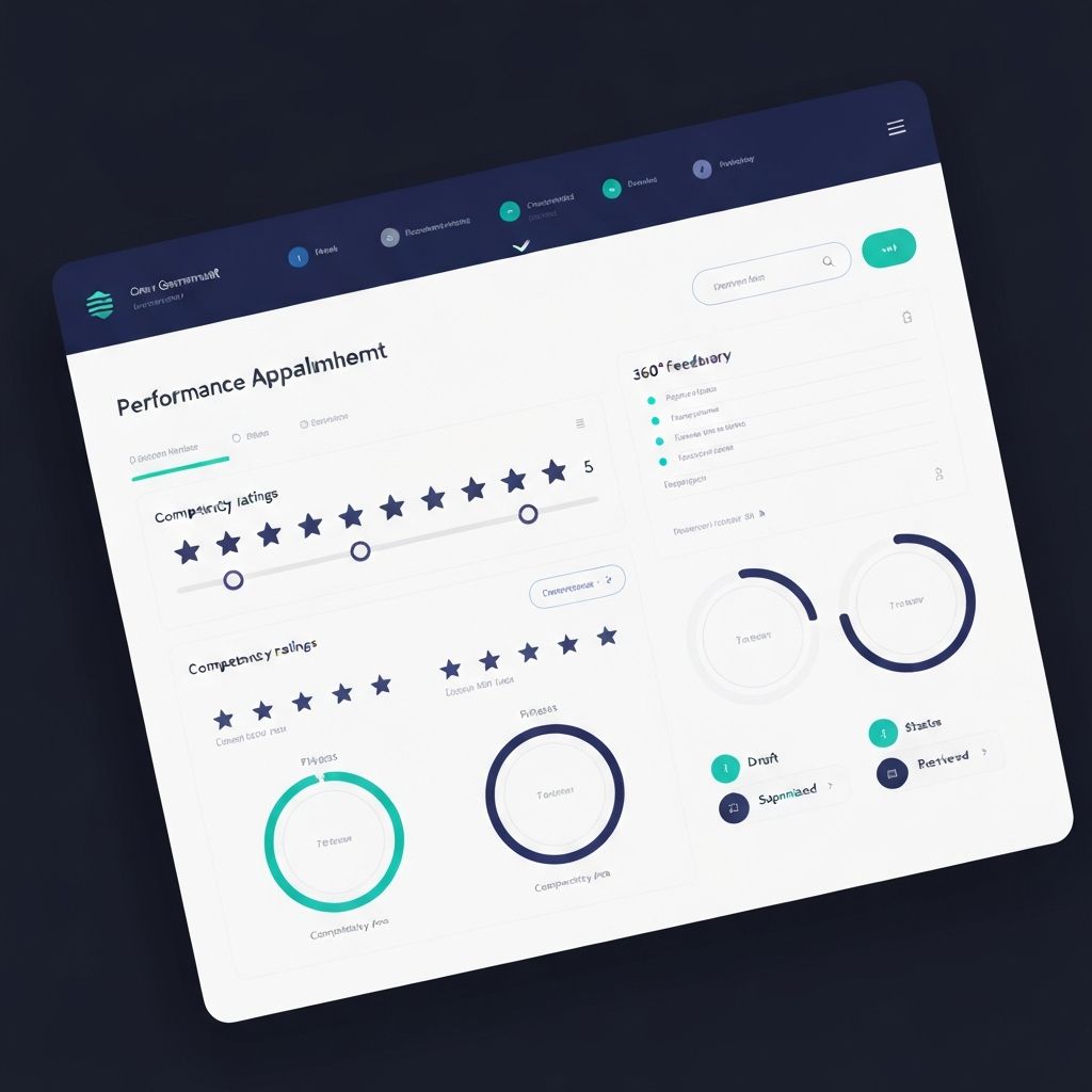 Run structured performance appraisals